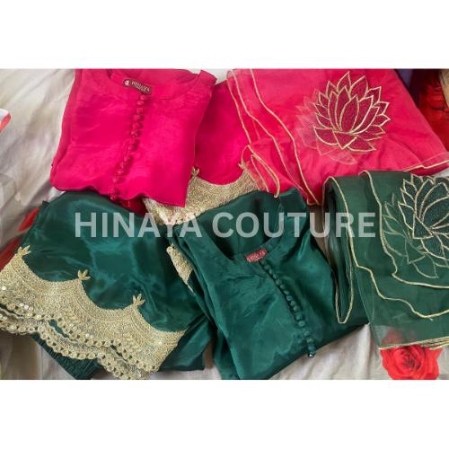 Embroidered Silk Farshi Shalwar Suit Pakistani Wedding Outfit,mehndi dholki desi attire,eid parties indian uk wedding,made to order clothing