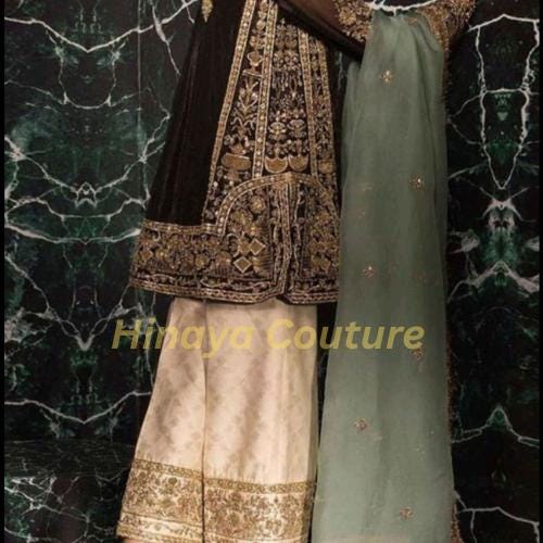 Timeless elegance with handcrafted 3piece shisha silk ensemble,designed with intricate embroidery n a luxurious flowy Organza sheer duppatta