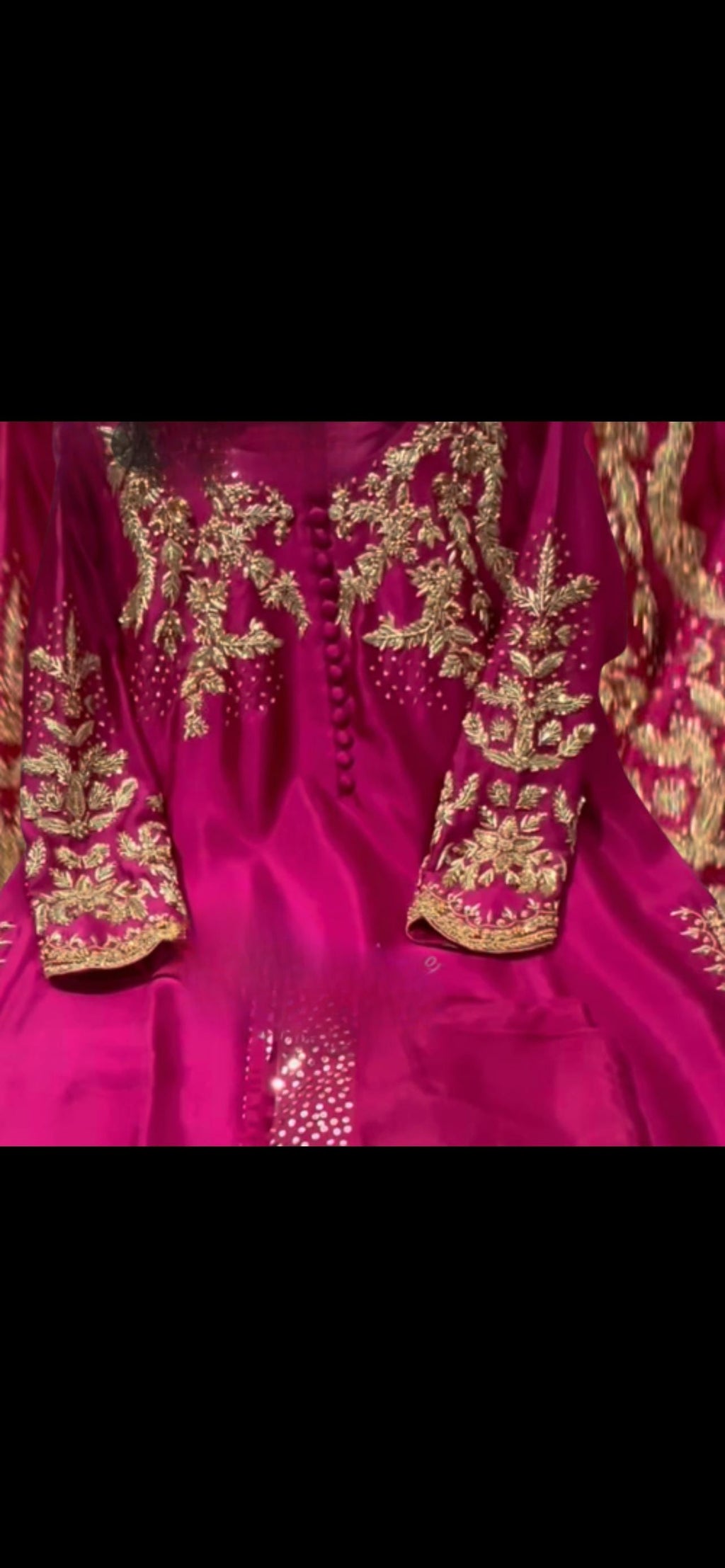 Hand-Embellished Sheesha Silk Three-Piece Ensemble Pakistani Eid party wear best social gatherings USA-UK,Austrailia-Germany