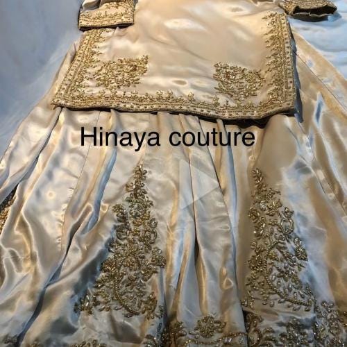 Pakistani Organza HandPainted- handcrafted 3 piece sshisha silk indian viral-trending suit uk usa canadian desi lovers