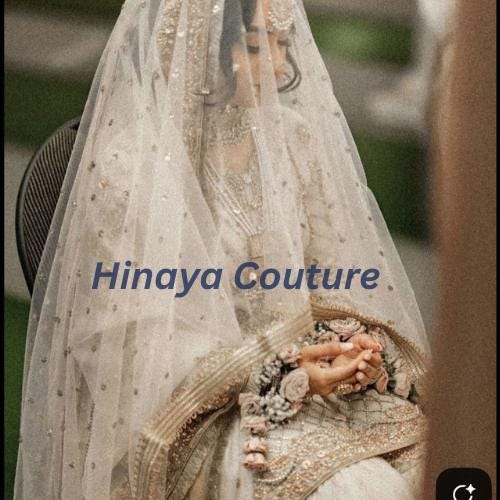 Exquisite Asian Bridal Dupatta / Veil, with scallop lace, aari,sequins,pearls work. Delicately handcrafted to perfection long trail